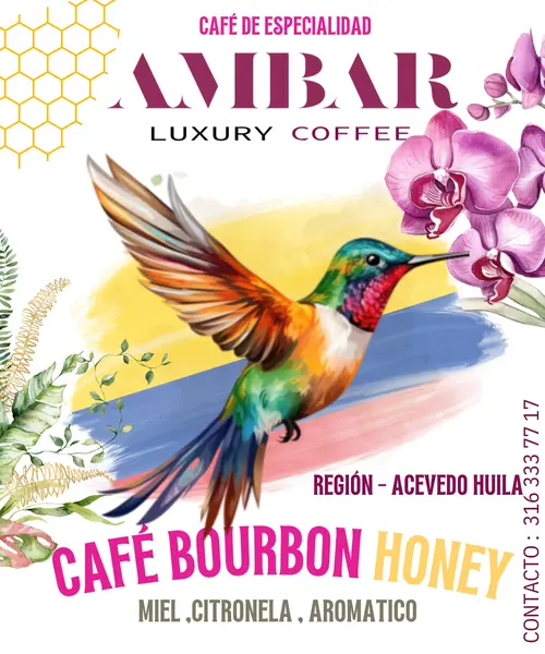 Café especial Bourbon Rosado Preceso Honey 250g