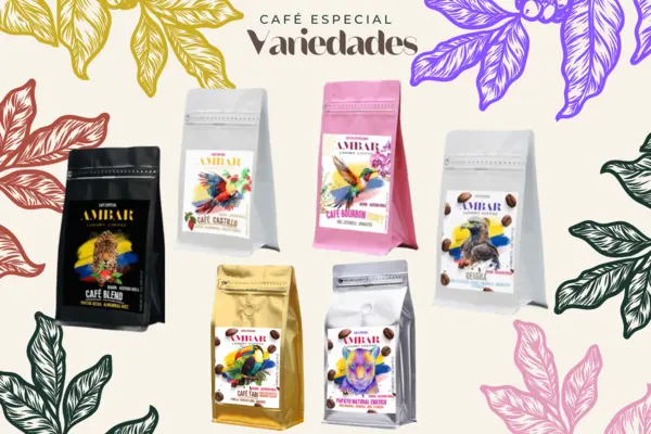 imagen Variedades de Café Blend y Especiales  Ambar Luxury Huila 